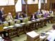 Debate in parliament, screen grab from video