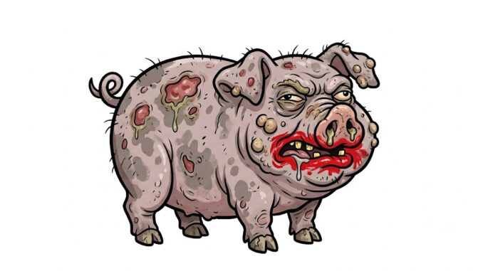 lipstick on a pig