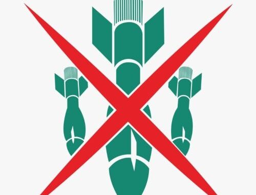 Anti War conference logo