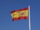 330px The Flag Of Spain Blowing In The Wind Holmstad 80x60